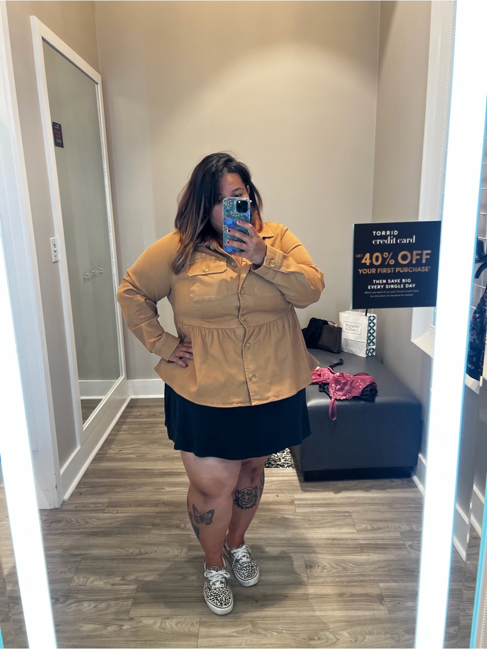 Brown/mustard Button-Front jacket 🧥
